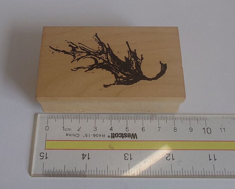Oak Leaf Rubber Stamp - photo 2