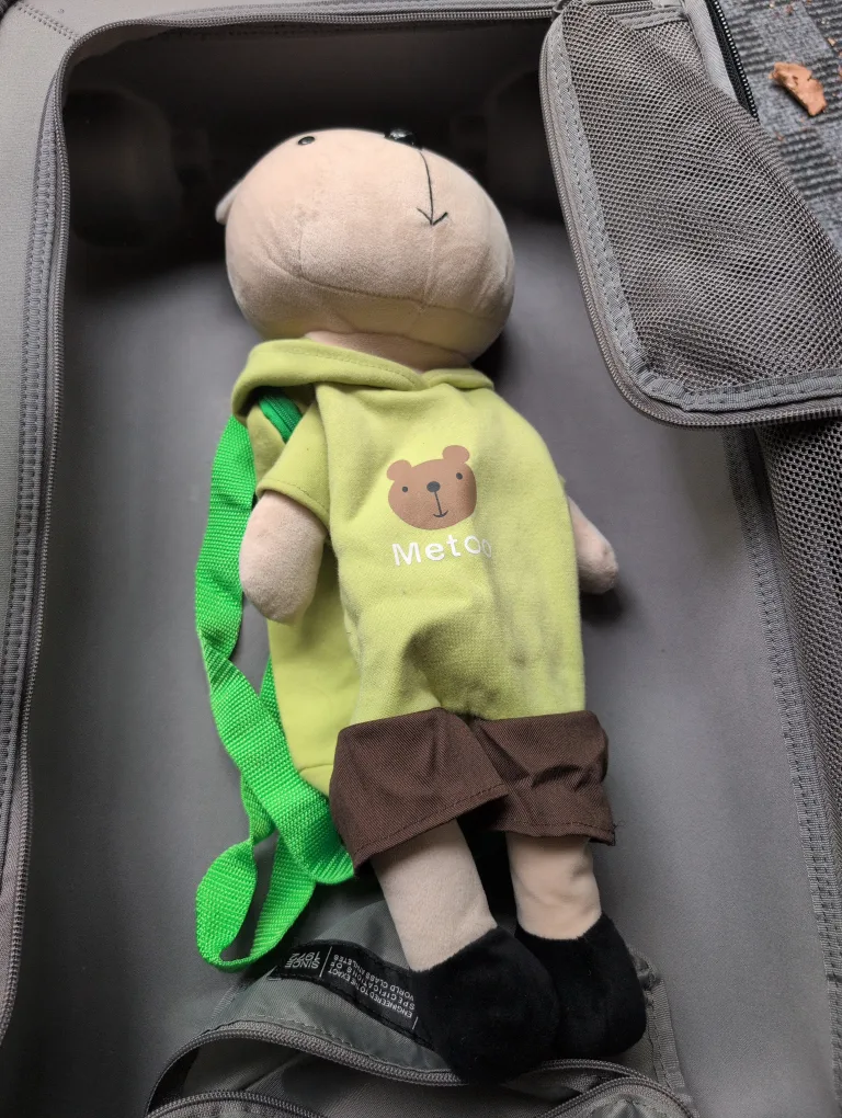 Metoo Bear Plush Backpack thumbnail