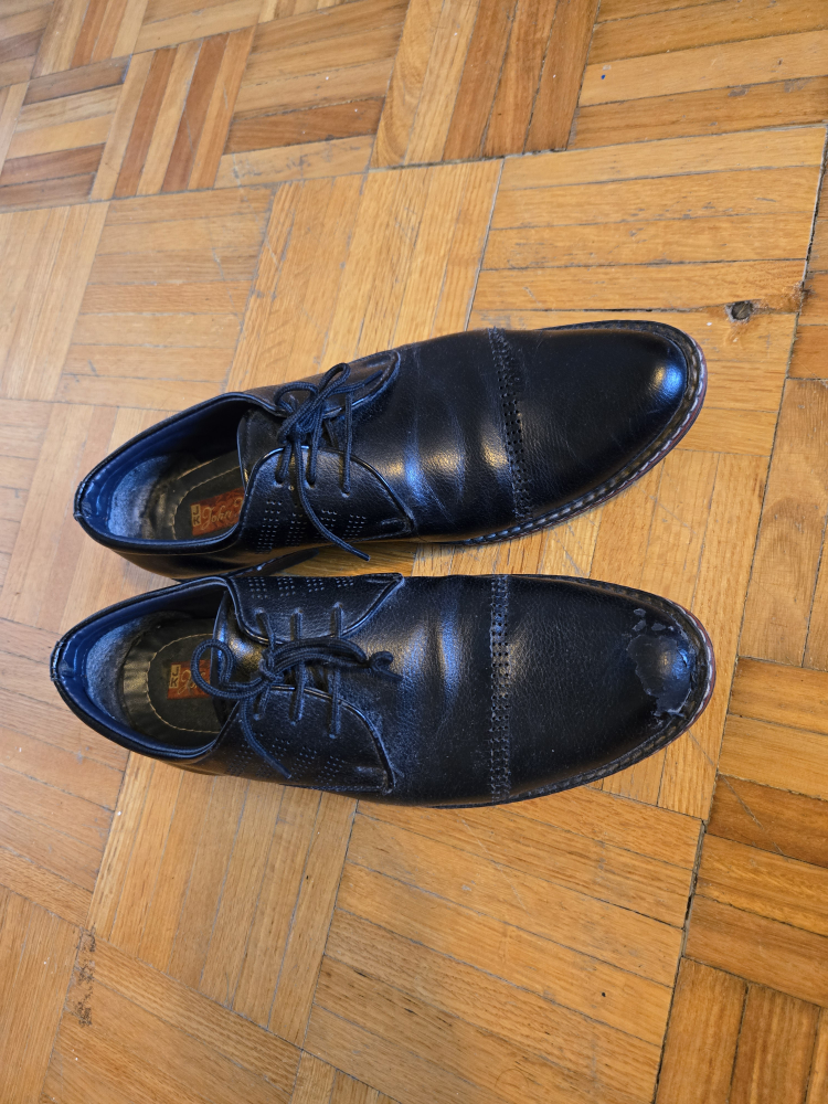 Black Dress Shoes, Size 10 - photo 2