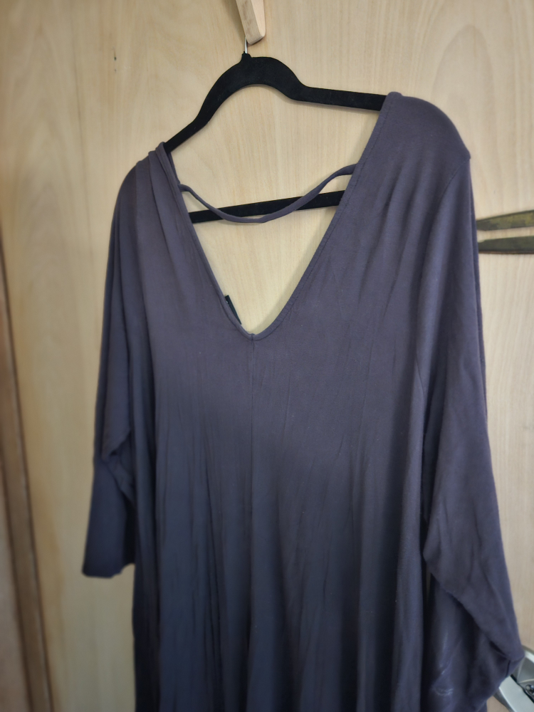 Torrid Gray Midi Dress