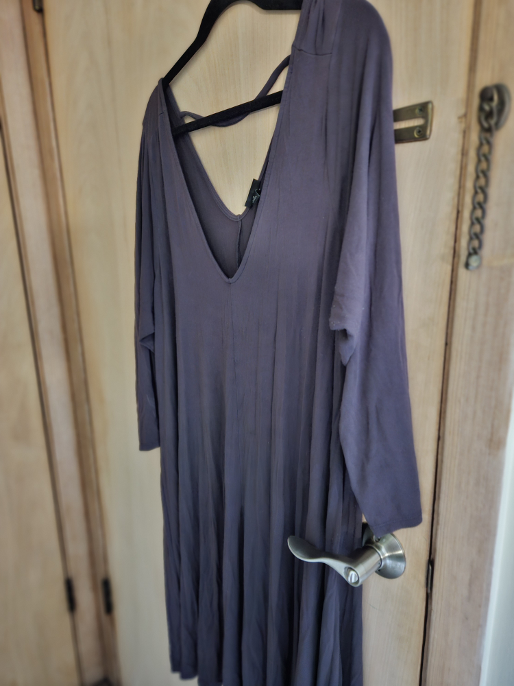 Torrid Gray Midi Dress - photo 2