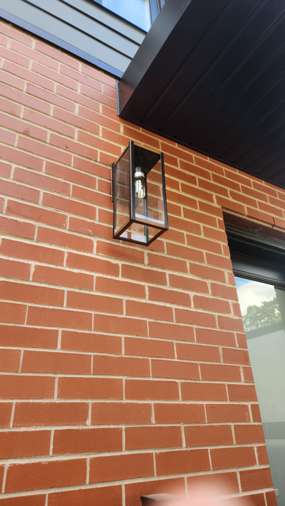 Outdoor Wall Light - Black - photo 3