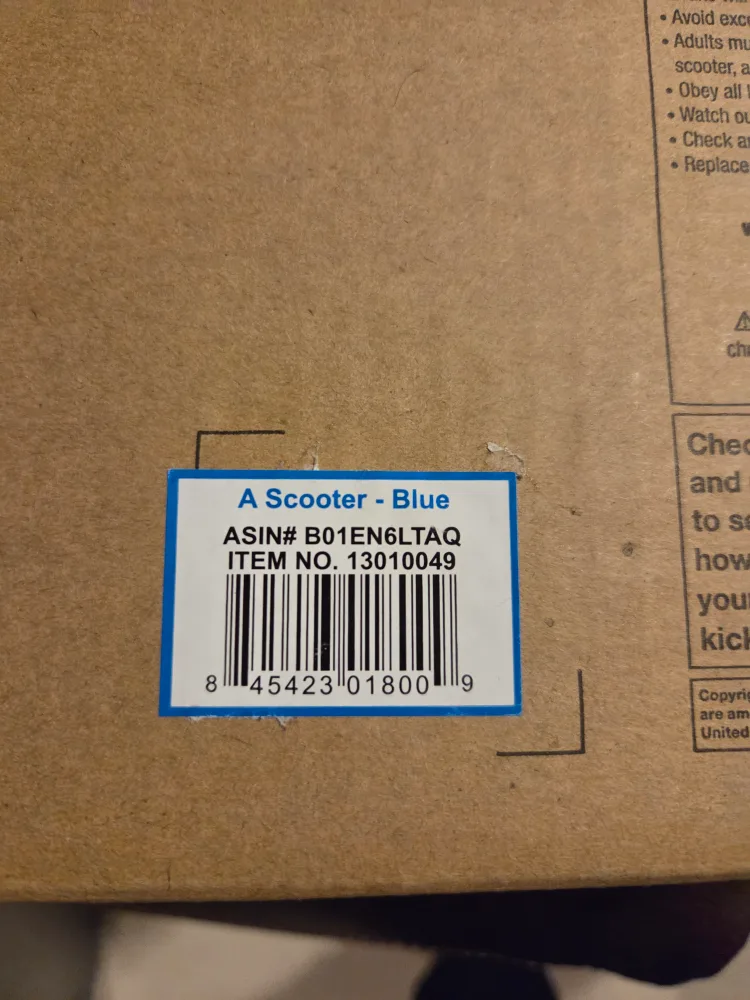 Razor A Scooter - Blue image indicator(3)