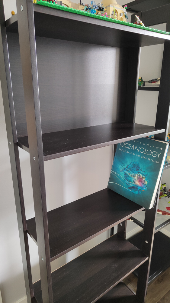 IKEA LAIVA Bookcase - Black-Brown - photo 3