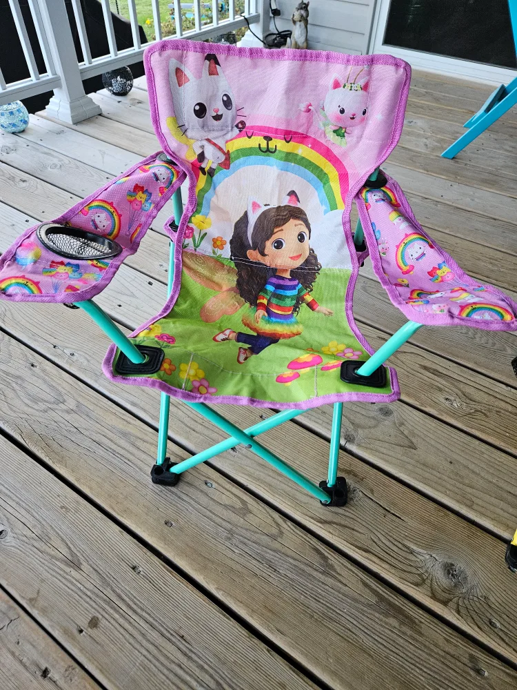 2 Kids Character Camp Chairs - Paw Patrol & Gabby's Dollhouse image indicator(2)