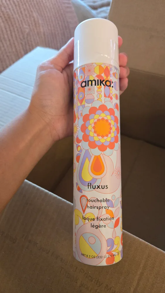 Brand New – amika Fluxus Touchable Hairspray 8.2 oz / 232g image indicator(3)