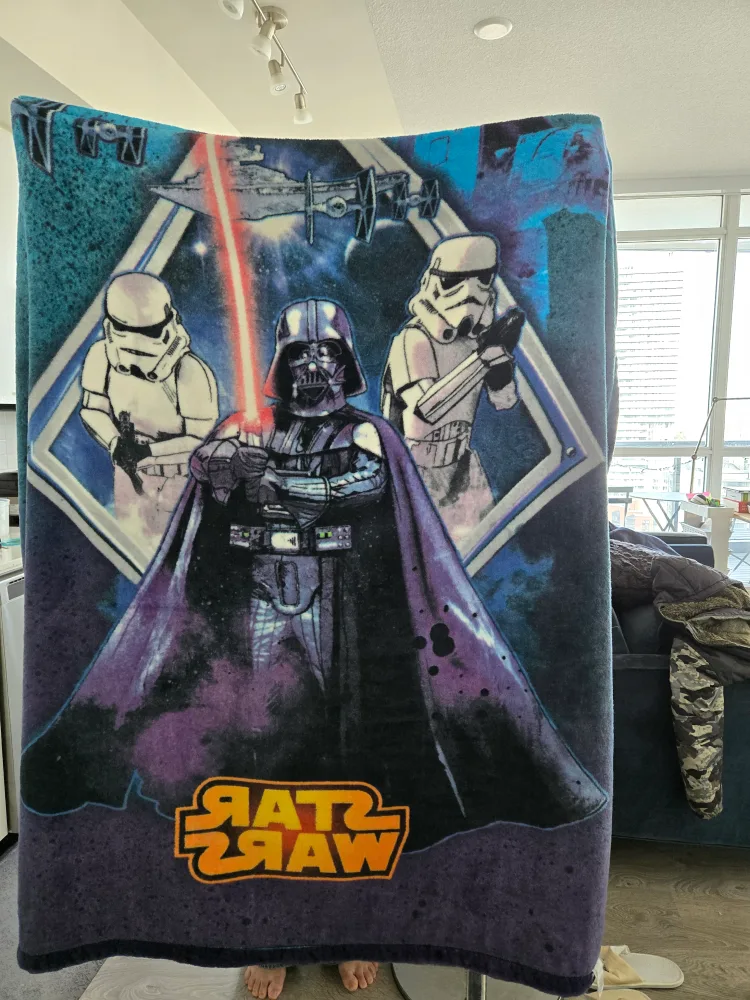 Star Wars Darth Vader Fleece Throw Blanket thumbnail
