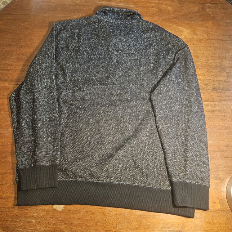 Roots half zip sweater Pepper Black NWT Men's XL - photo 5