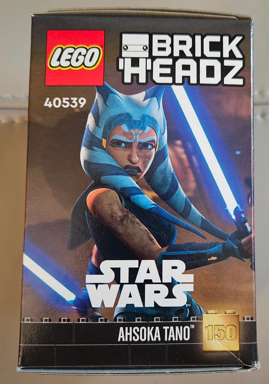 New Retired LEGO BrickHeadz 40539 Ahsoka Tano Star Wars image indicator(3)