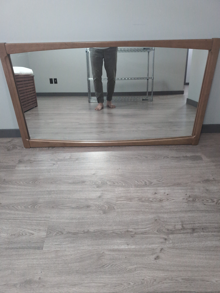Framed Wall Mirror solid wood frame