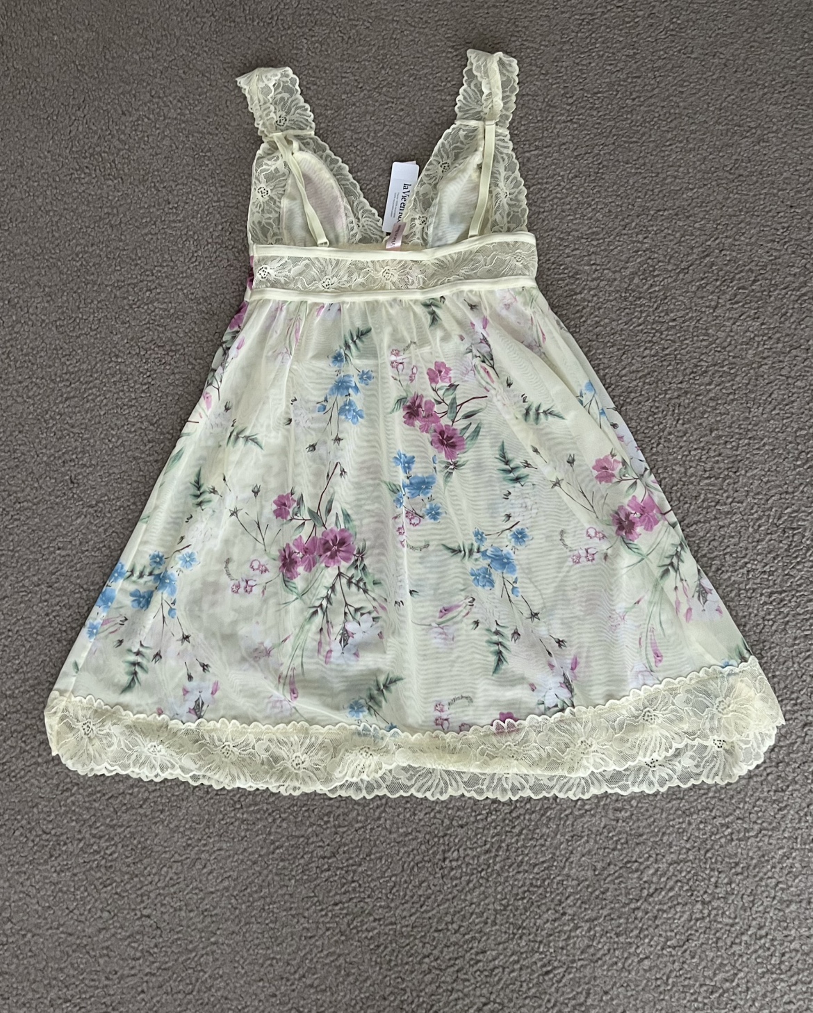 La Vie en Rose Slip Gown