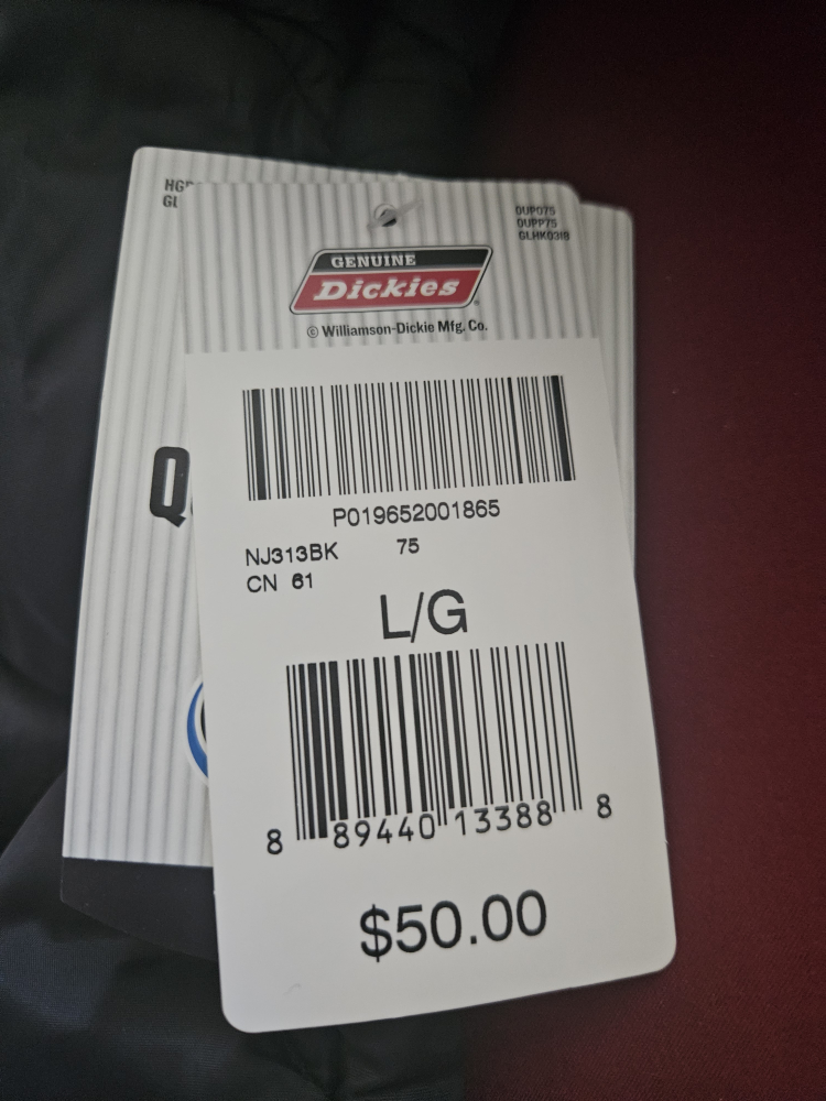 Dickies Quilted Jacket - Size L - photo 4
