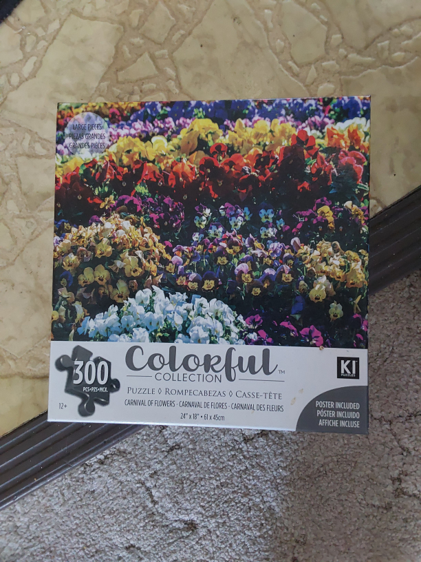 Colorful Collection Carnival of Flowers 300 pc Puzzle