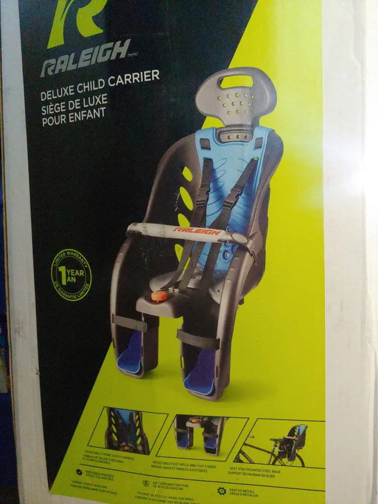 Raleigh Deluxe Bike Child Carrier (NEW) image indicator(3)