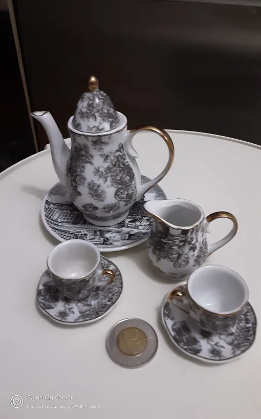 Kleiber Bavaria Tea Set. MINI TEA SET PORCELAIN thumbnail