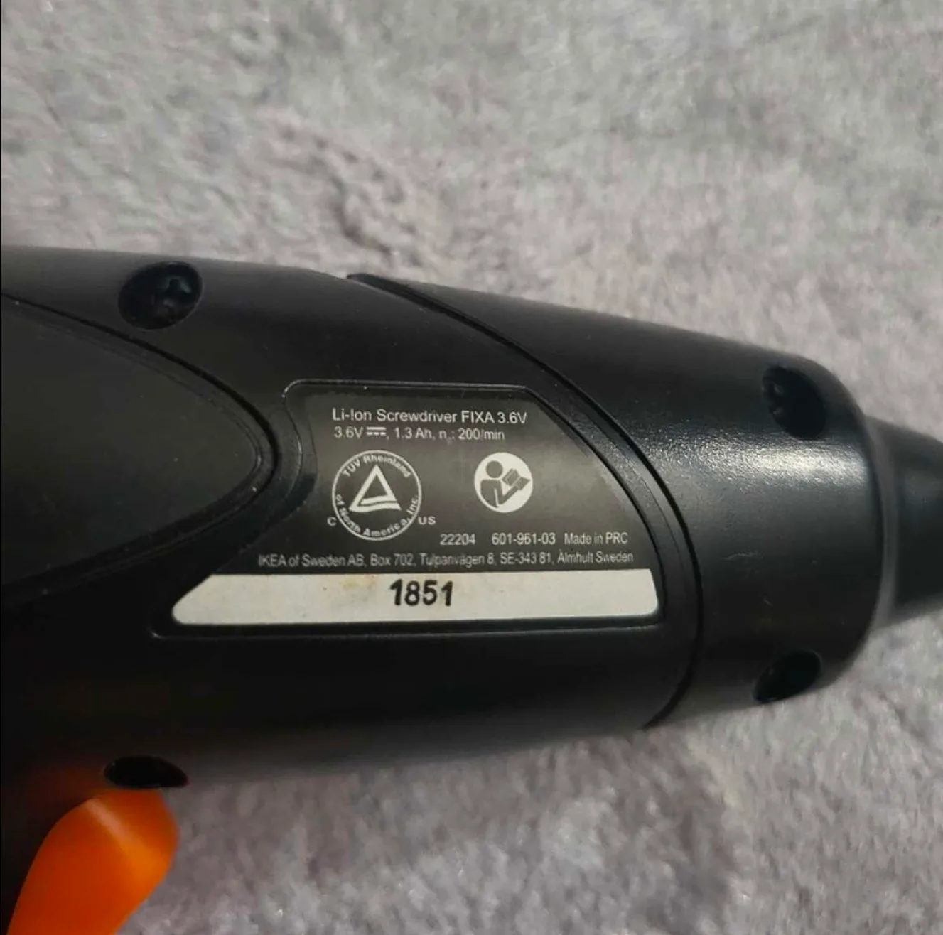 Screwdriver Cordless- (No Charger) image indicator(2)