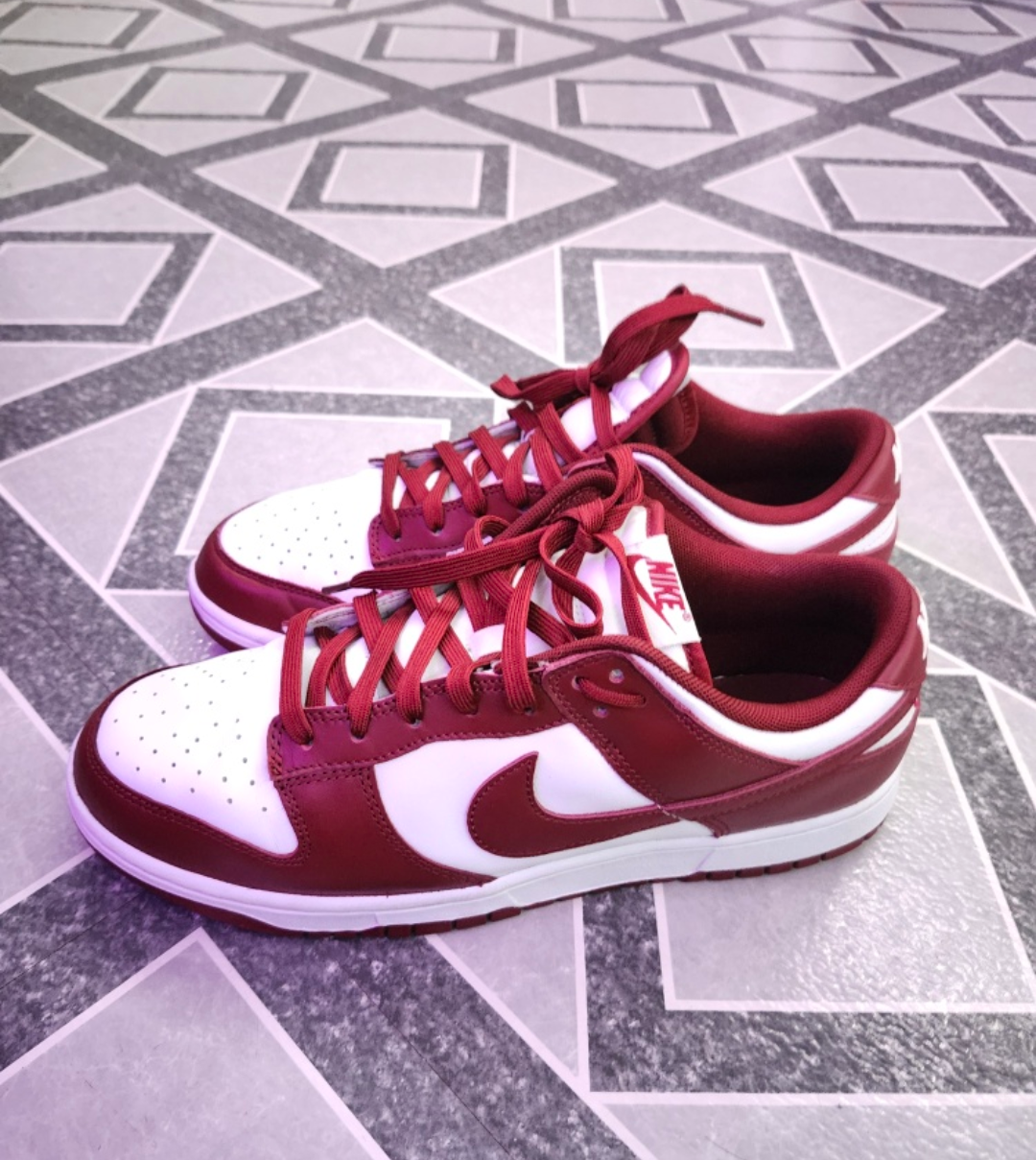Nike Dunk Low Maroon/White