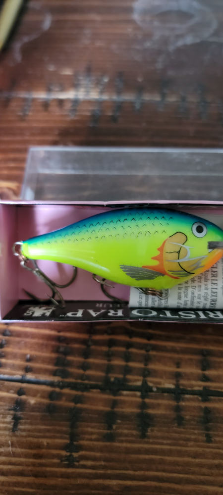 🥳VGC🤩 Rapala Risto Rap Fishing Lure Made in 🇮🇪 - photo 3