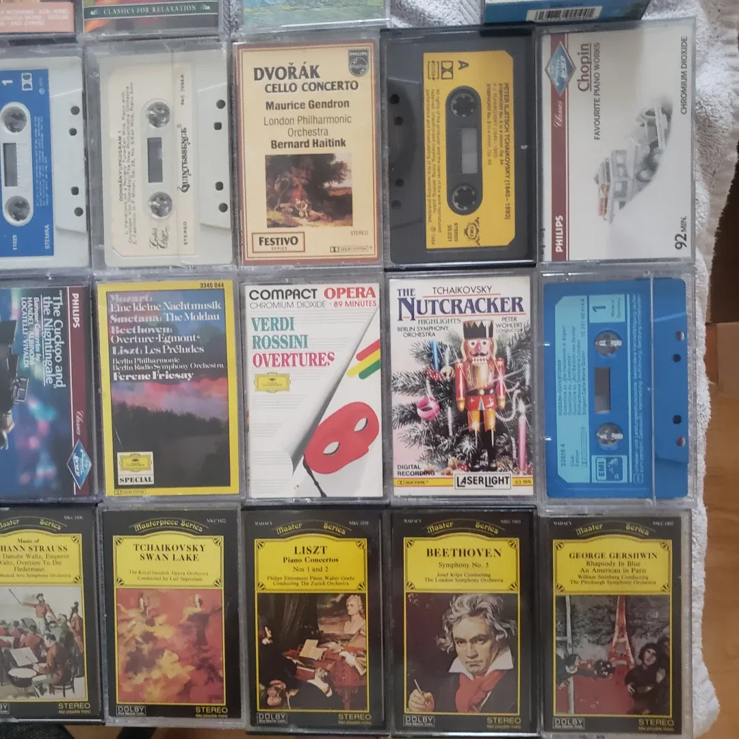 Classical Music Cassette Tapes - Various Composers image indicator(2)