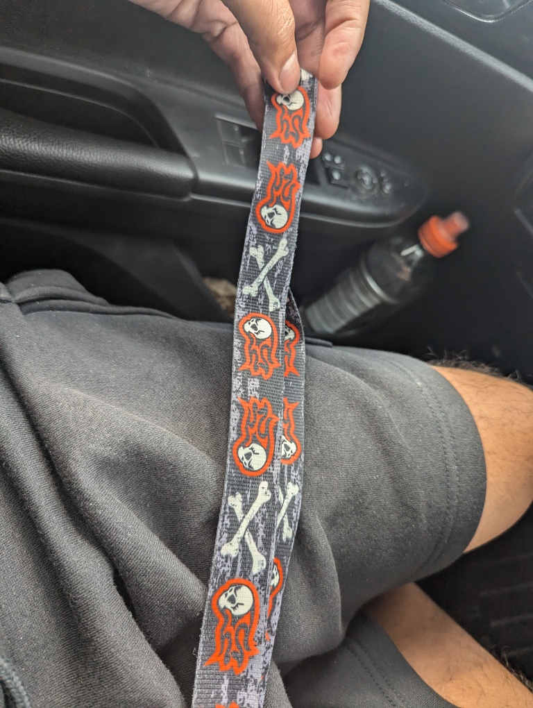 Skull & Crossbones Lanyard