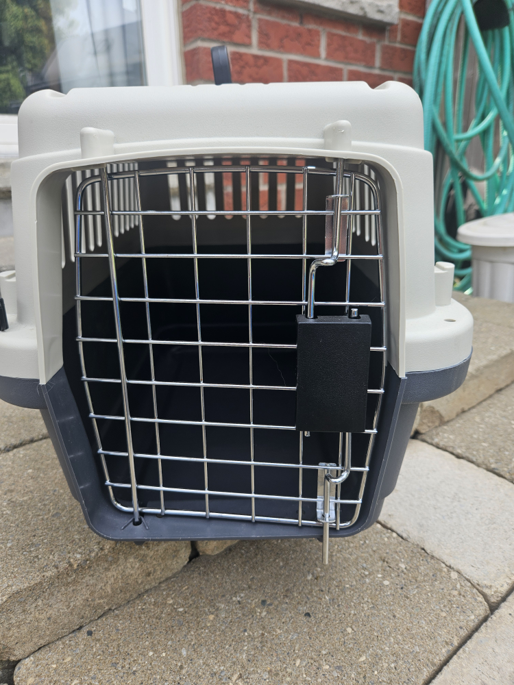 Pet Carrier - Grey & White - photo 2