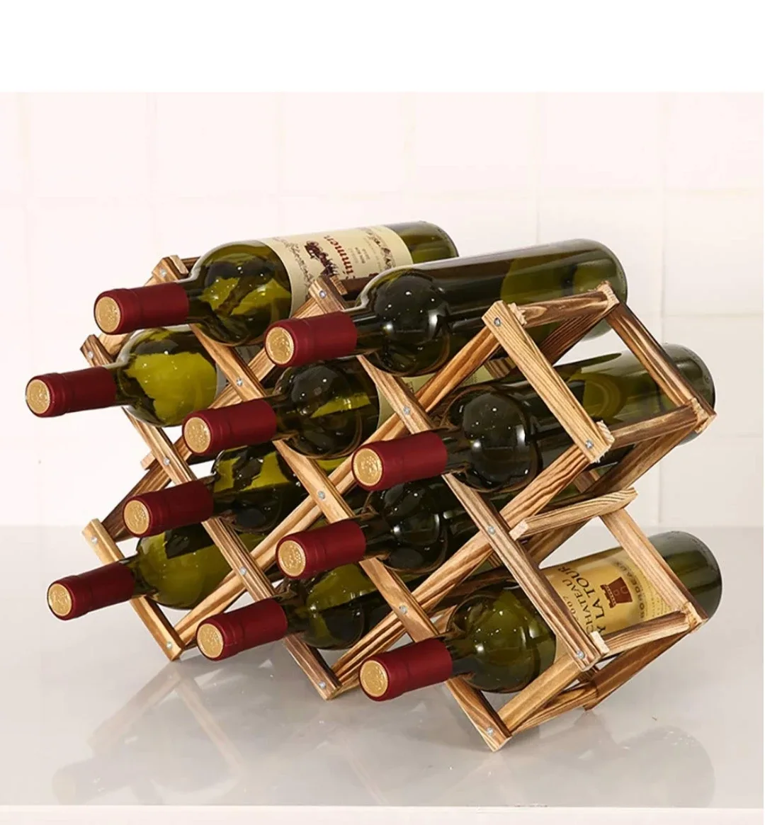 Wooden Wine Racks- 10 Bottles (Brand New) image indicator(4)