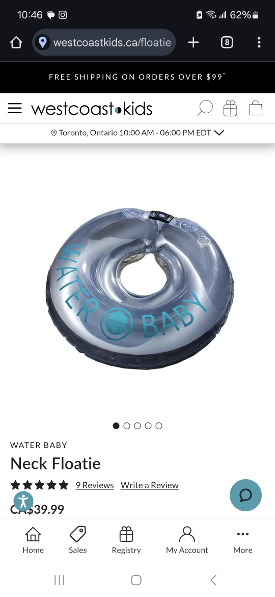Water Baby Neck Floatie - photo 2