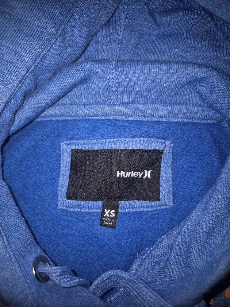 Hurley Blue Hoodie - Size XS - photo 2