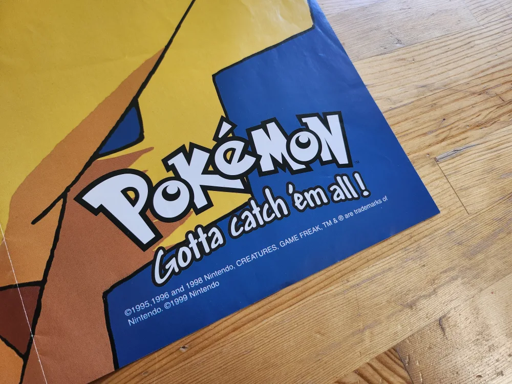 Vintage 90's Pokemon & Soul Calibur EGM Posters image indicator(6)