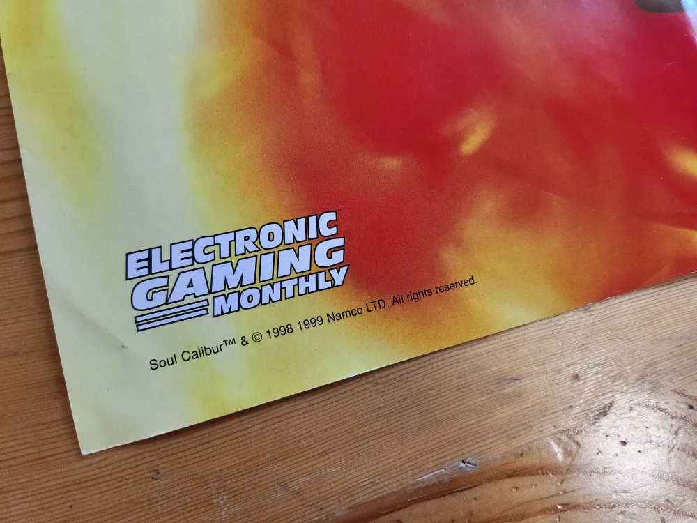 Vintage 90's Pokemon & Soul Calibur EGM Posters image indicator(8)