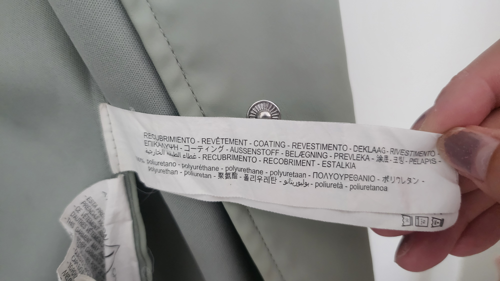 Zara Raincoat - Size S - Light Green - photo 5