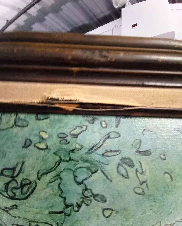 🧡Vintage CELTIC Framed Print - Woman with Harp image indicator(8)