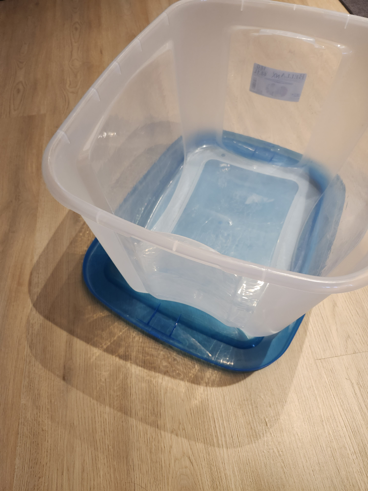 Bella NX Clear Storage Box - 68.1 L - photo 2