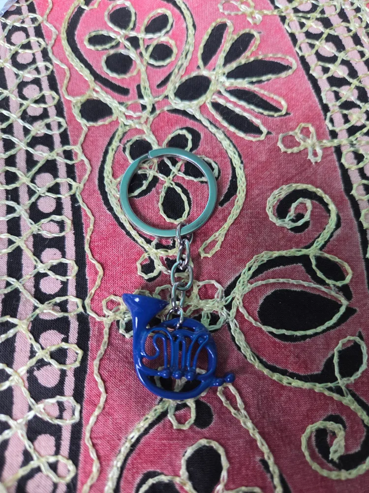 Blue French Horn (How I Met Your Mother) Keychain thumbnail