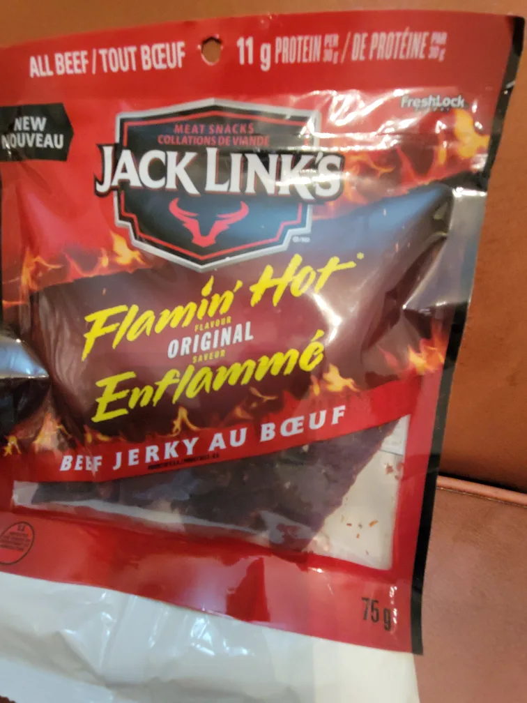 Jack Link's Flamin' Hot Beef Jerky - 75g thumbnail