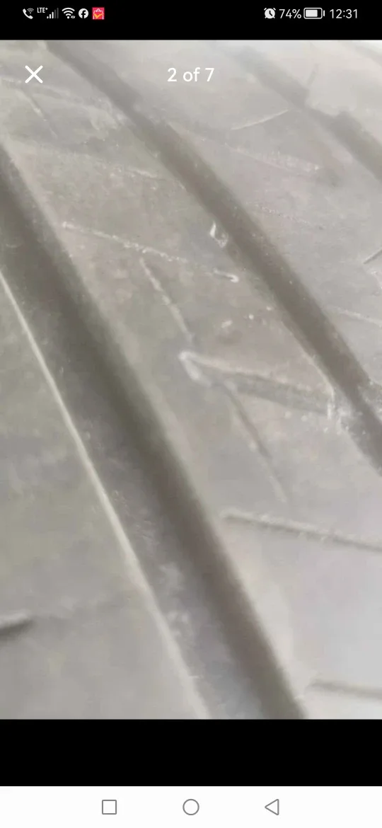 245/45RF19 Bridgestone DriveGuard 1x tire all season image indicator(2)