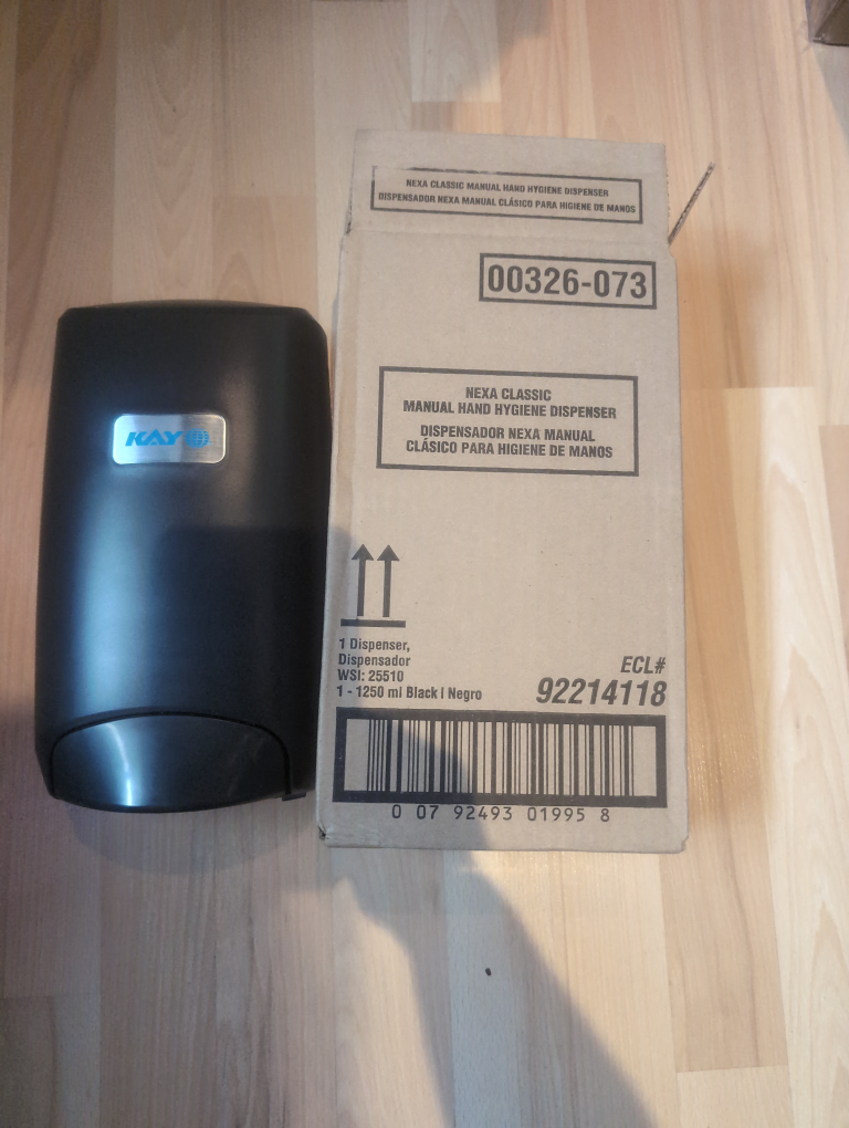 Kay Nexa Classic Hand Soap Dispenser - Black