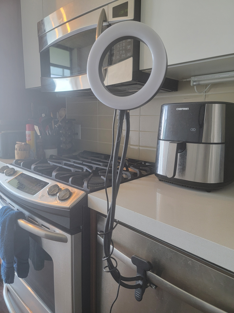 LED Ring Light with Clip