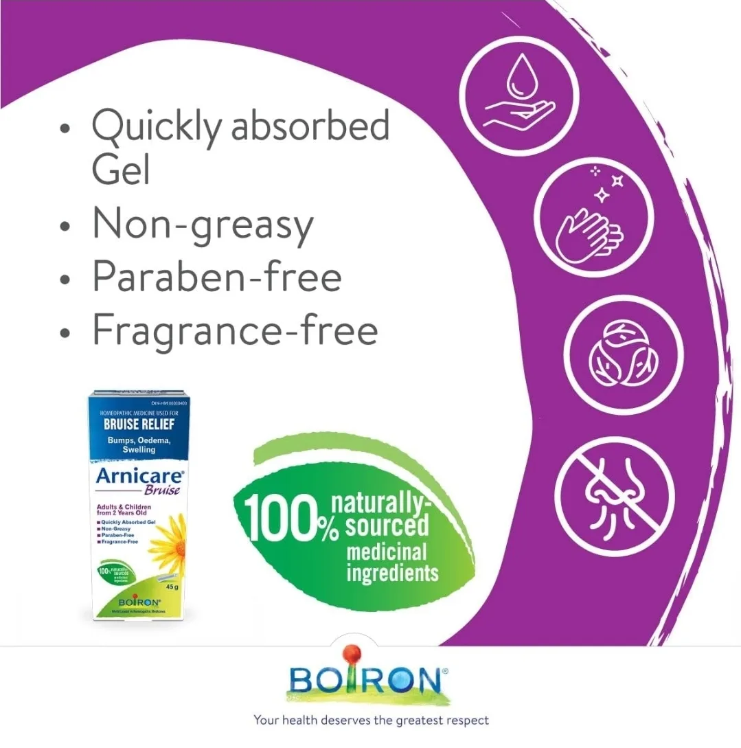 Boiron Arnicare Bruise Gel 45g – Natural Soothing Relief image indicator(5)