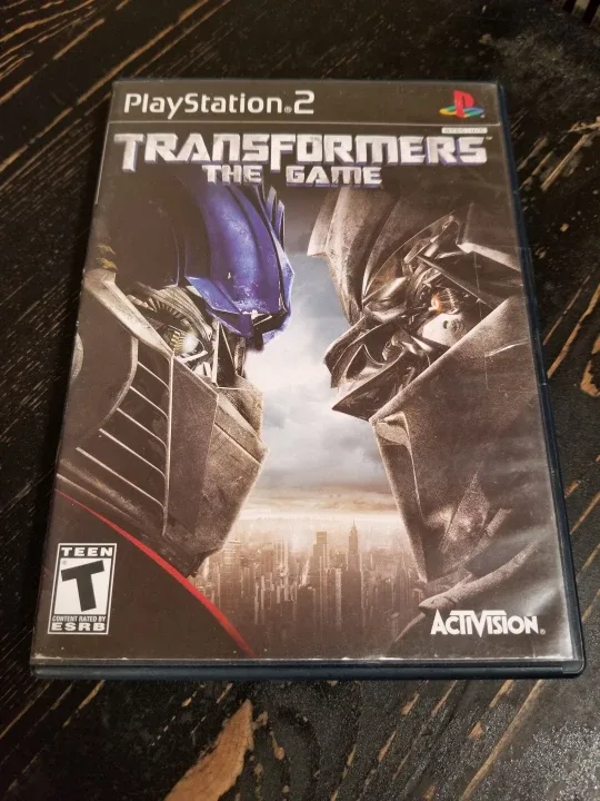 Ps2 Transformers The Game CIB manual included thumbnail