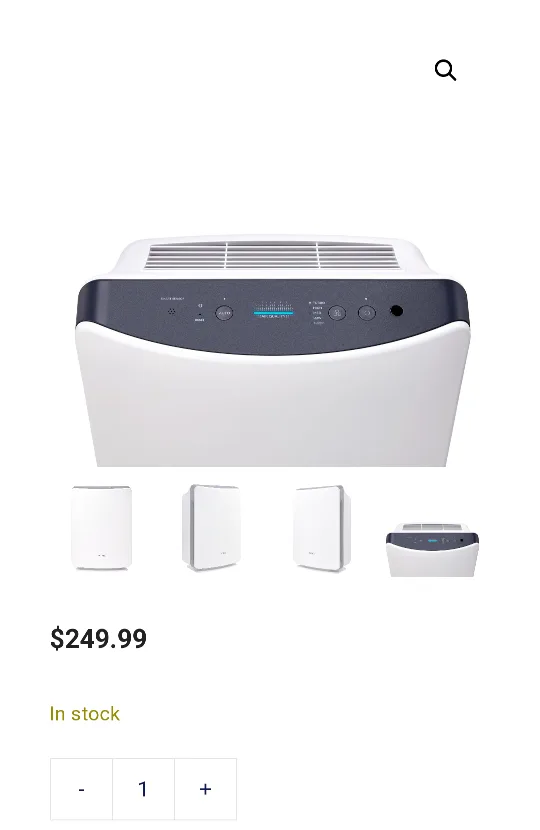 Winix Air Purifier - Great Condition! image indicator(2)