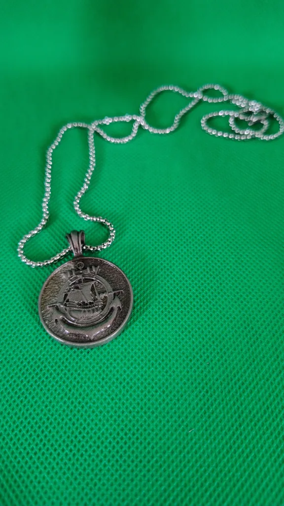 Vintage Maritime Pendant Necklace thumbnail