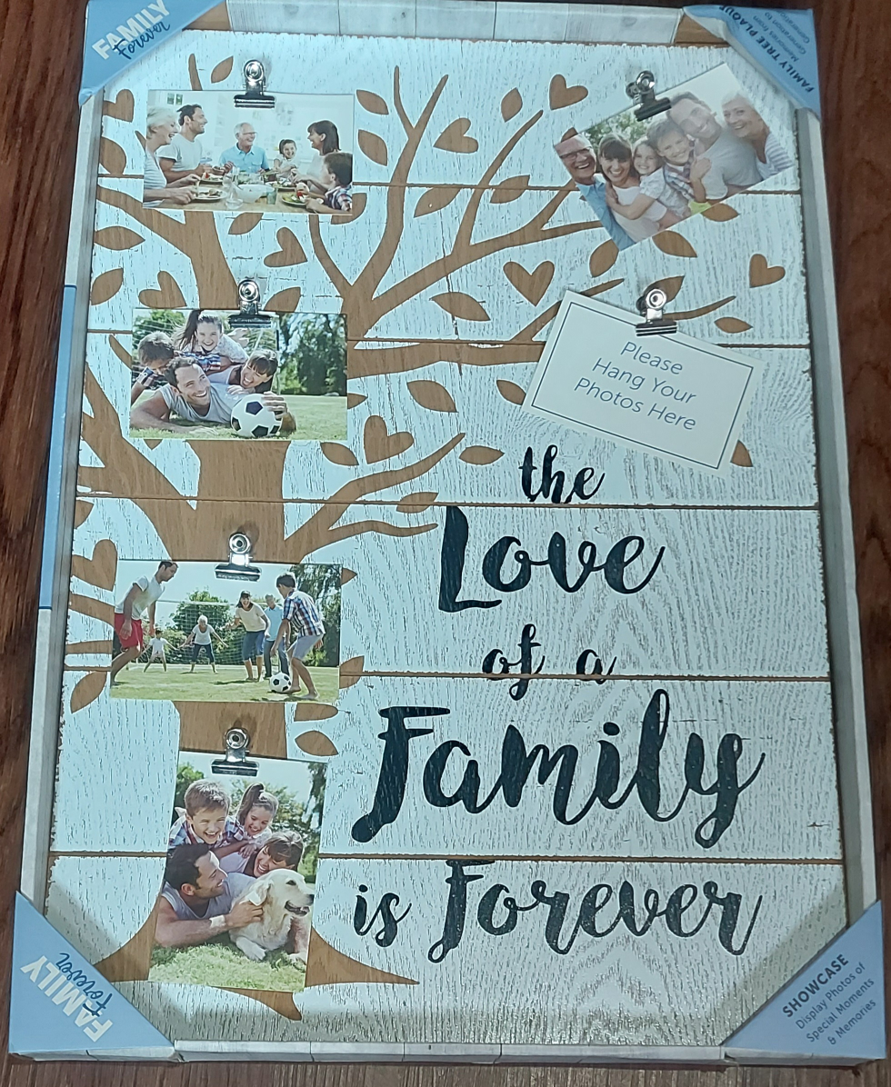 Family Is Forever Photo Display Plaque - photo 2