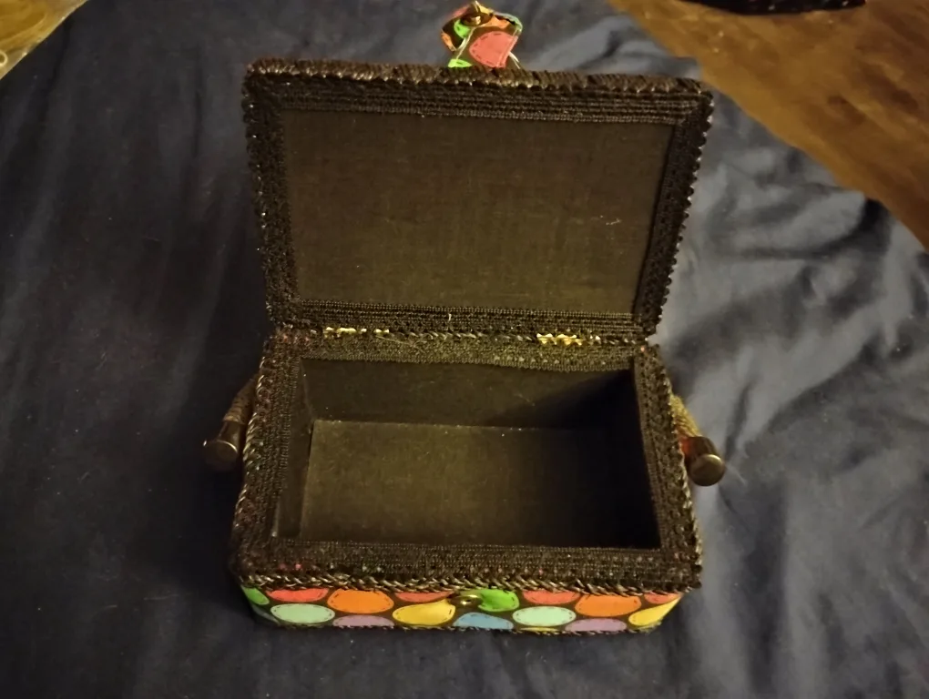 NEW!! SINGER POLKADOT SMALL SEWING BASKET image indicator(3)