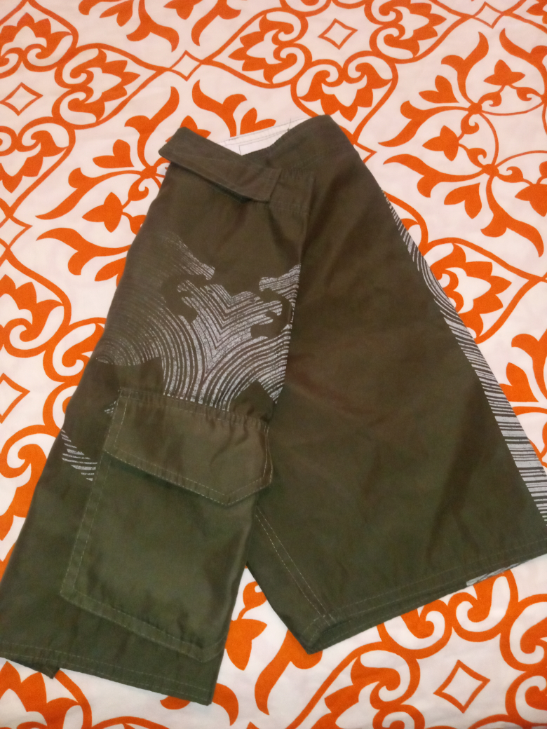 O'Neill Olive Green Board Shorts - size 8 - photo 2