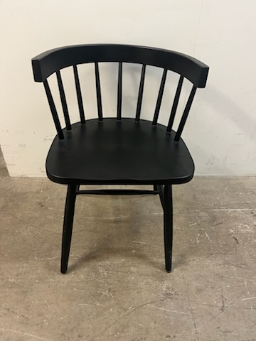 Black Spindle Back Armchair  - 2 Chairs - photo 2