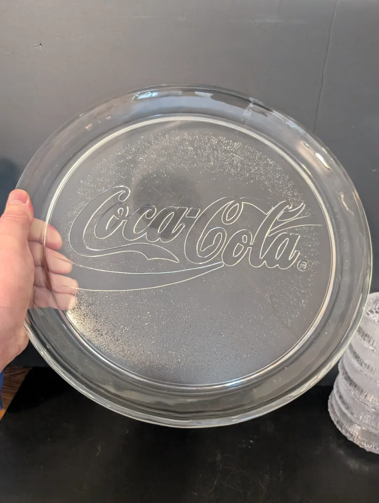 Coca-Cola Glass Serving Tray image indicator(2)