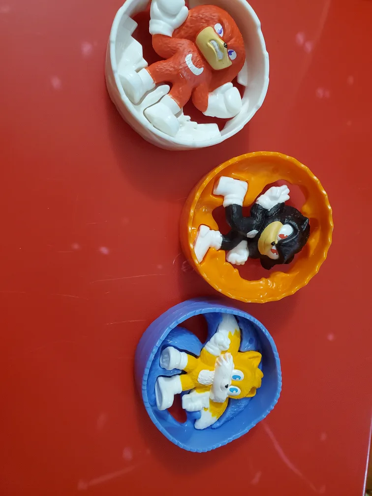Sonic the Hedgehog Egg Toys - Set of 3 thumbnail