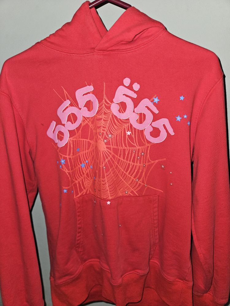 SP5DER Red Hoodie