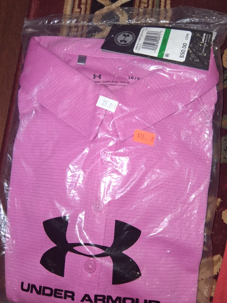 Under Armour Polo Shirt - New with Tags thumbnail